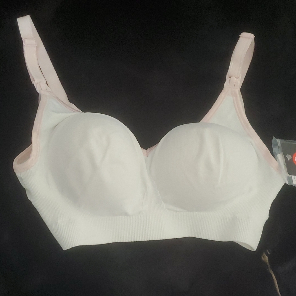 NWT BRAVADO DESIGNS MATERNITY BODY SILK SEAMLESS NURSING BRA ;SIZES: SMALL AND M - Picture 4 of 13